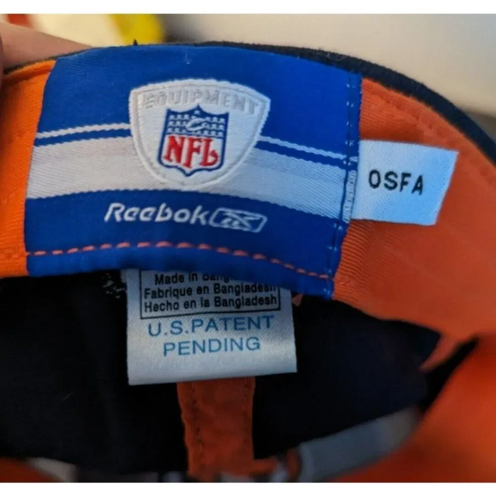 *  Y2K Reebok Authentic Cincinnati Bengals Hat Cap Lot Of 2
